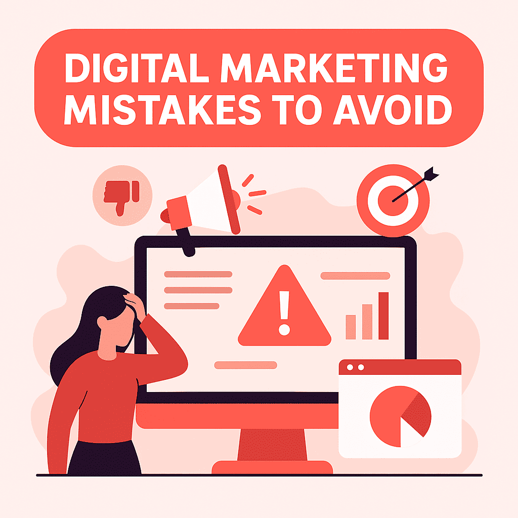 digital marketing mistakes in pune
